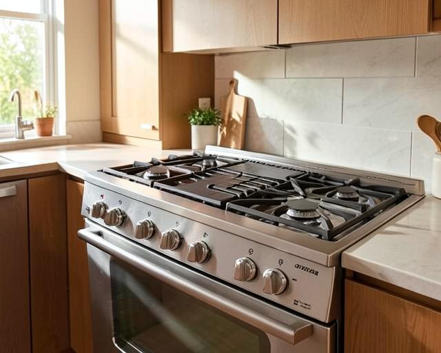 Wolf 36" gas range